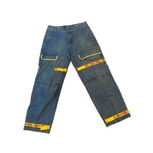 Vintage Y2K Le Jean De Marithe + Francois Girbaud Denim Jeans Size 36